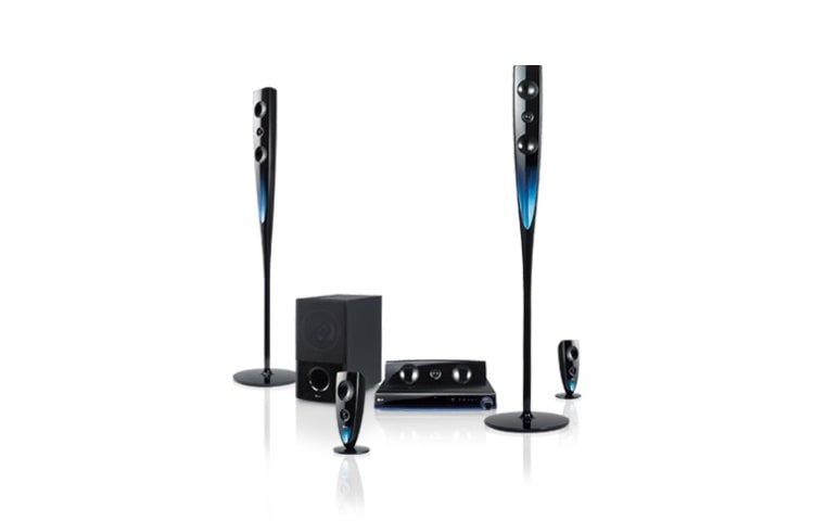 LG's 5.1 Blu-ray-hjemmebiosystem med YouTube, HB954PB