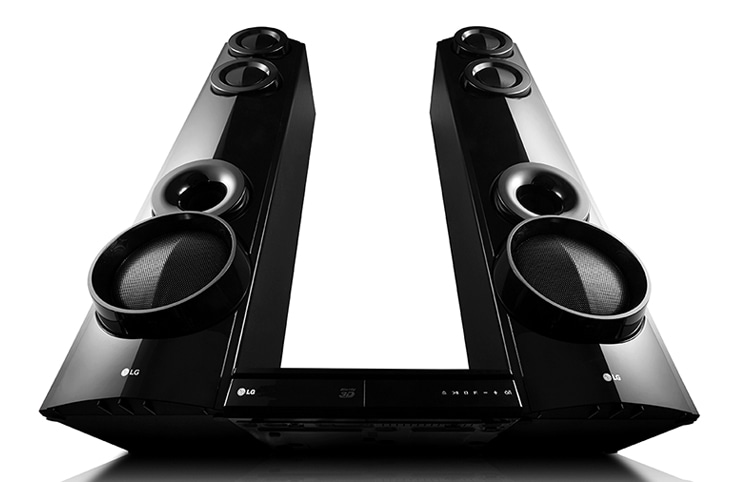 LG 3D-hjemmebiografsystem med Blu-ray™ og dvd, LHB675