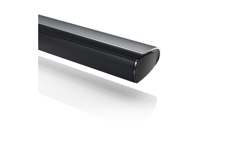 LG  Tynd og stilfuld enhed med kraftfuld effekt på 310W og 2.1-kanal med bluetooth-forbindelse. Vægmonterbar og trådløs subwoofer. , NB4530AN