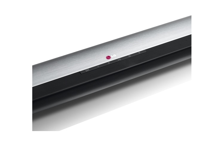 LG  Tynd og stilfuld enhed med kraftfuld effekt på 310W og 2.1-kanal med bluetooth-forbindelse. Vægmonterbar og trådløs subwoofer. , NB4530AN