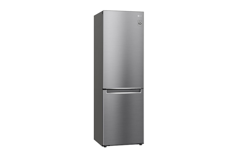 LG 1.86M 341L Kølefryseskab(Shiny Steel) - Energiklasse C, DoorCooling™ og Smart Diagnosis™, ELB81PZVCP1