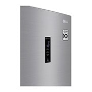 LG 1.86M 341L Kølefryseskab(Shiny Steel) - Energiklasse E, Door Cooling™ og Smart Diagnosis™ med Wi-Fi, GBB61PZHZN