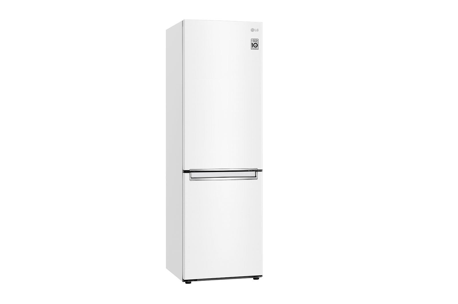 LG 1.86M 341L Kølefryseskab(Hvid - Energiklasse E, DoorCooling™, GBB61SWJMN