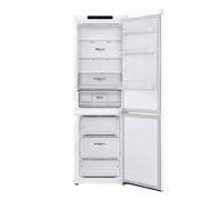 LG 1.86M 341L Kølefryseskab(Hvid - Energiklasse E, DoorCooling™, GBB61SWJMN