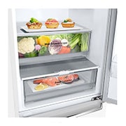 LG 2.03M 384L Kølefryseskab(Hvid) - Energiklasse D, Door Cooling™ , GBB62SWGGN