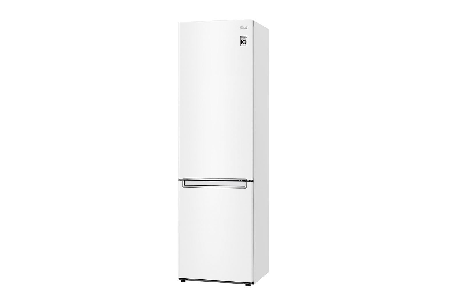 LG 2.03M 384L Kølefryseskab(Hvid) - Energiklasse D, Door Cooling™ , GBB62SWGGN
