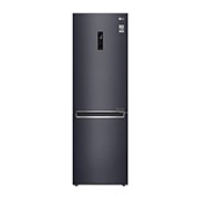 LG 1.86M 341L Kølefryseskab(Matte Black) - Energiklasse E, Door Cooling™ og Smart Diagnosis™ med Wi-Fi, GBB71MCDMN