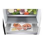 LG 1.86M 341L Kølefryseskab(Matte Black) - Energiklasse E, Door Cooling™ og Smart Diagnosis™ med Wi-Fi, GBB71MCDMN