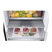 LG 1.86M 341L Kølefryseskab(Matte Black) - Energiklasse E, Door Cooling™ og Smart Diagnosis™ med Wi-Fi, GBB71MCDMN
