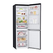 LG 1.86M 341L Kølefryseskab(Matte Black) - Energiklasse E, Door Cooling™ og Smart Diagnosis™ med Wi-Fi, GBB71MCDMN