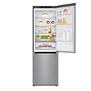LG 1.86M 341L Kølefryseskab(Shiny Steel) - Energiklasse D, Door Cooling™, GBB71PZEFN