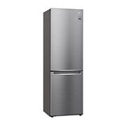 LG 1.86M 341L Kølefryseskab(Shiny Steel) - Energiklasse D, Door Cooling™, GBB71PZEGN