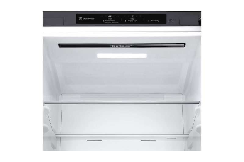 LG 1.86M 341L Kølefryseskab(Shiny Steel) - Energiklasse D, Door Cooling™, GBB71PZEGN