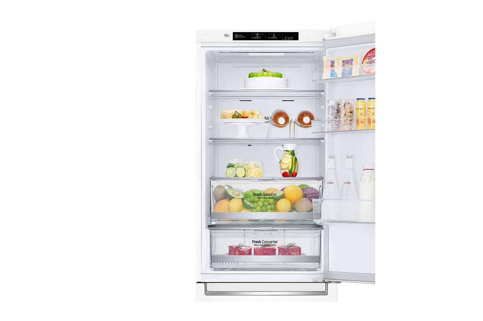 1.86M 341L Kølefryseskab(Hvid) - Energiklasse E, Door Cooling™