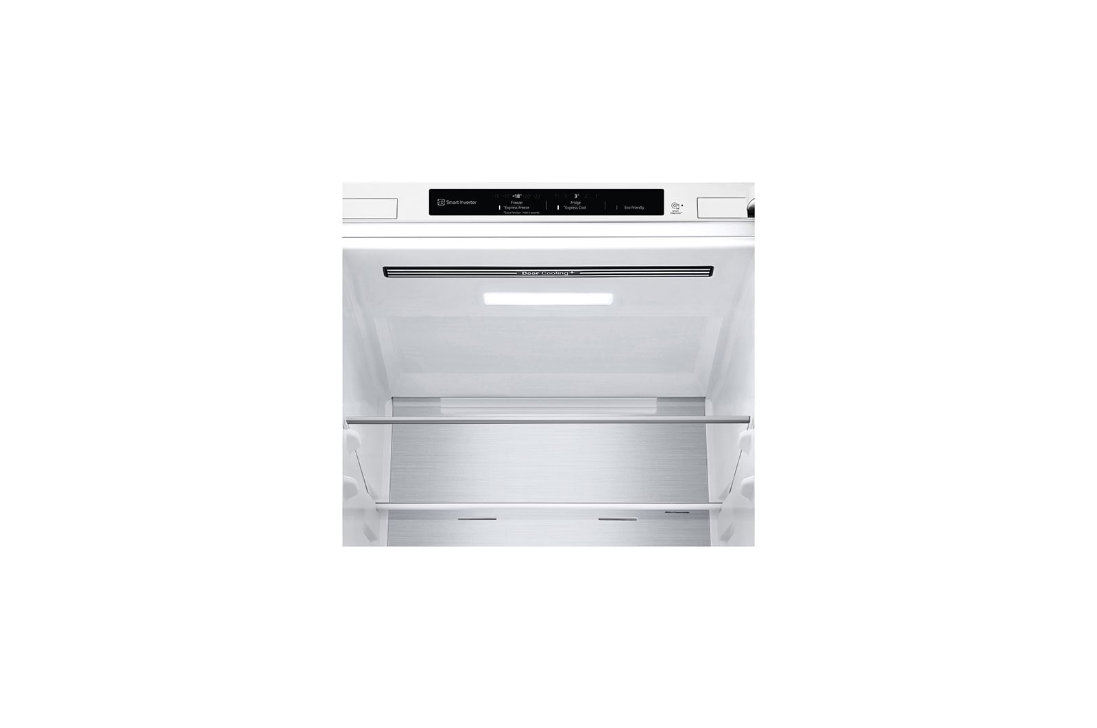 LG 1.86M 341L Kølefryseskab(Hvid) - Energiklasse D, DoorCooling™ og Smart Diagnosis™, GBB71SWVGN