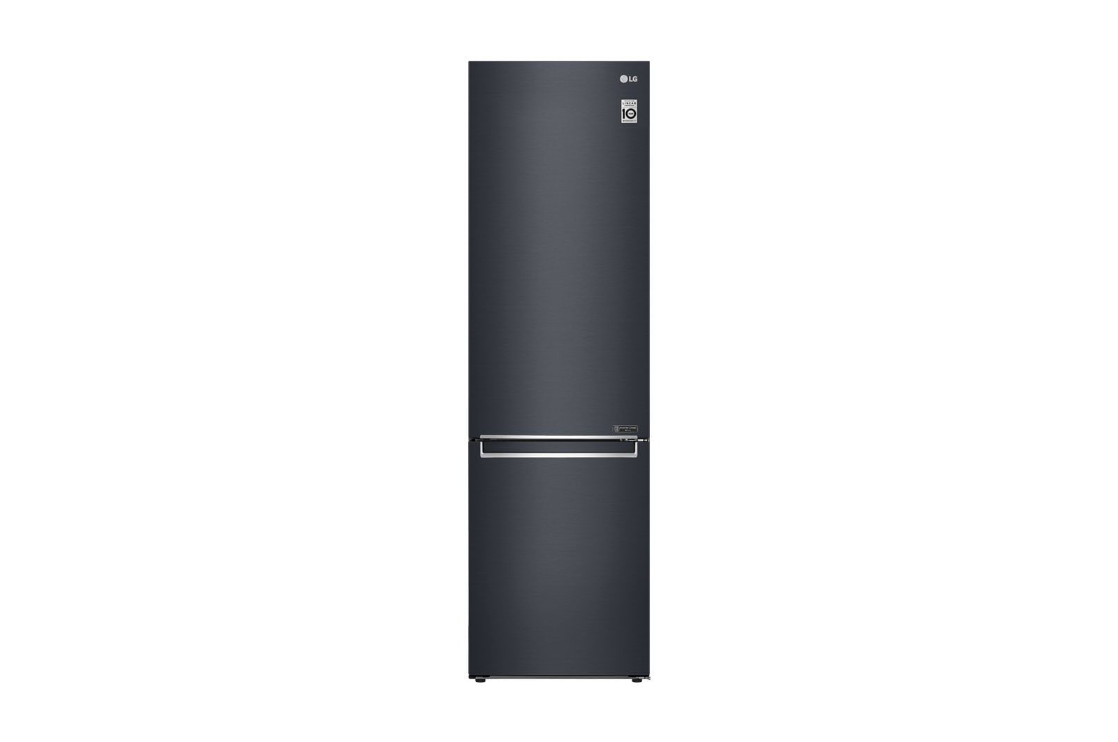LG 2.03M 384L Kølefryseskab(Matte Black) - Energiklasse D, Door Cooling™ , GBB72MCEFN