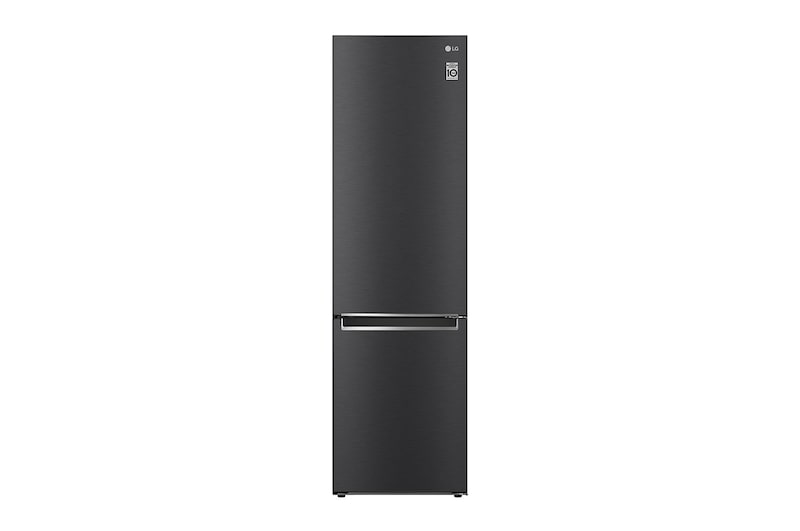 LG 2.03M 384L Kølefryseskab(Matte Black) - Energiklasse D, Door Cooling™ og Smart Diagnosis™ , GBB72MCVGN