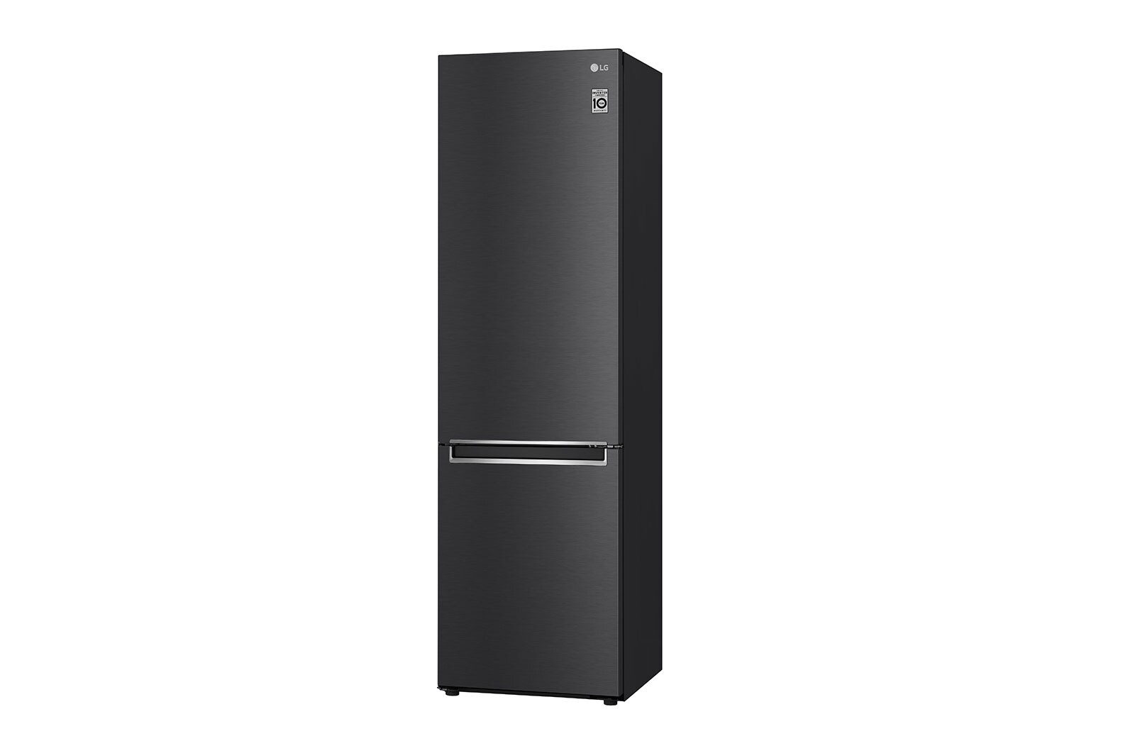 LG 2.03M 384L Kølefryseskab(Matte Black) - Energiklasse D, Door Cooling™ og Smart Diagnosis™ , GBB72MCVGN