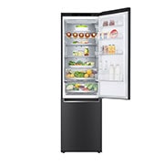 LG 2.03M 384L Kølefryseskab(Matte Black) - Energiklasse D, Door Cooling™ og Smart Diagnosis™ , GBB72MCVGN