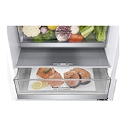 LG 2.03M 384L Kølefryseskab(Hvid) - Energiklasse D, Door Cooling™, GBB72SWEGN