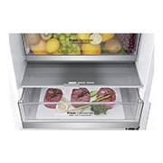 LG 2.03M 384L Kølefryseskab(Hvid) - Energiklasse D, Door Cooling™, GBB72SWEGN