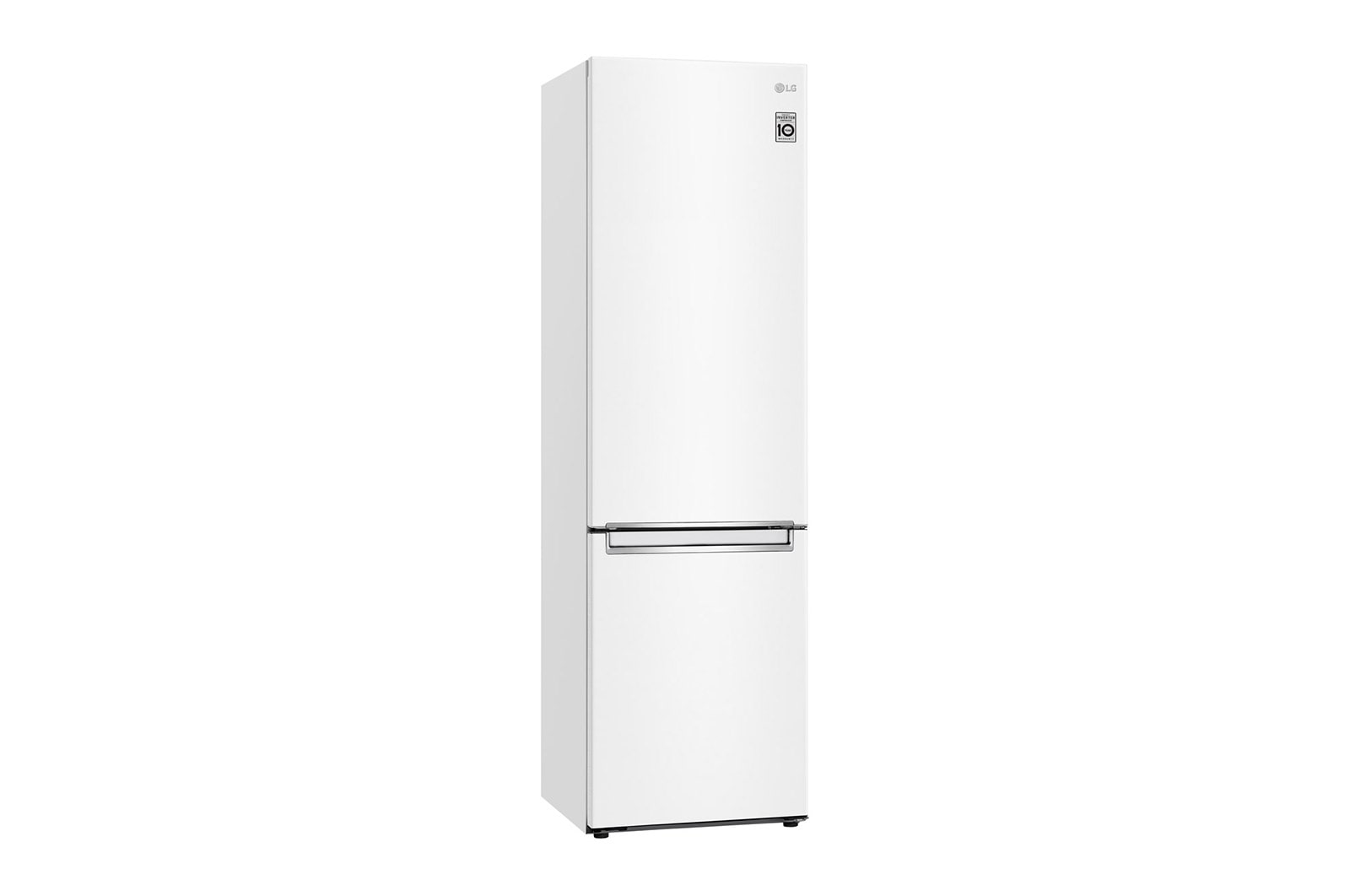 LG 2.03M 384L Kølefryseskab(Hvid) - Energiklasse D, Door Cooling™, GBB72SWEGN
