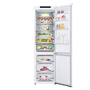 LG 2.03M 384L Kølefryseskab(Hvid) - Energiklasse D, Door Cooling™ , GBB72SWVGN
