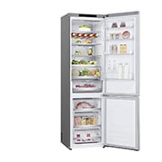 LG 2.03M 381L Kølefryseskab(Metal Sorbet) - Energiklasse A (A-20%), Nature Fresh, Door Cooling⁺™ og Smart Diagnosis™, GBB92MBB3P