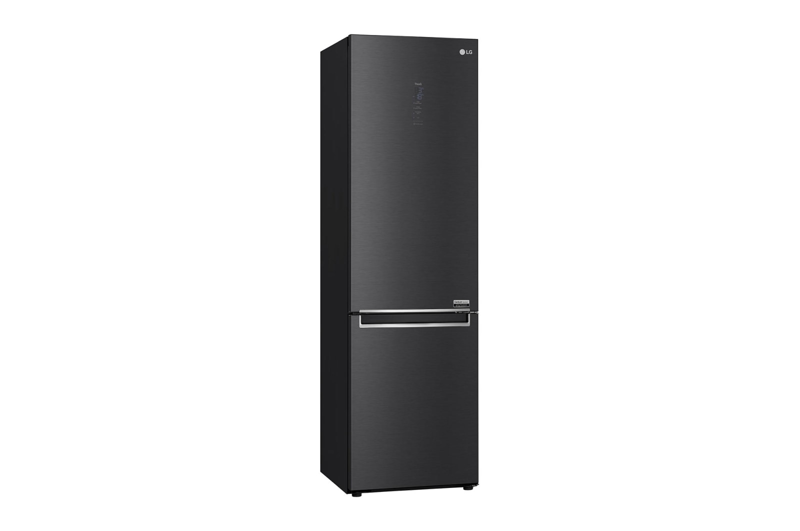 LG 2.03M 384L Kølefryseskab(Matte Black) - Energiklasse B, DoorCooling™ og Smart Diagnosis™ med Wi-Fi, GBB92MCABP
