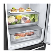 LG 2.03M 384L Kølefryseskab(Matte Black) - Energiklasse A, GBB92MCB2P