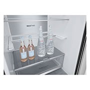 LG 2.03M 384L Kølefryseskab(Matte Black) - Energiklasse A, GBB92MCB2P