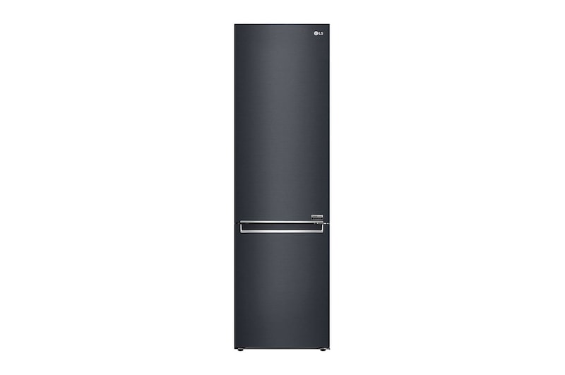 LG 2.03M 384L Kølefryseskab(Matte Black) - Energiklasse A, DoorCooling™ og Smart Diagnosis™ , GBB92MCBAP