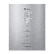 LG 2.03M 384L Kølefryseskab(Stainless Steel) - Energiklasse B, DoorCooling™ og Smart Diagnosis™ med Wi-Fi, GBB92STABP