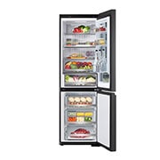 LG 186M 352L Kølefryseskab(Essence Black) - Energiklasse D, InstaView™, Nature Fresh, Door Cooling+™ Smart Diagnosis™ med Wi-Fi, GBG7190CEV