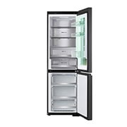 LG 186M 352L Kølefryseskab(Essence Black) - Energiklasse D, InstaView™, Nature Fresh, Door Cooling+™ Smart Diagnosis™ med Wi-Fi, GBG7190CEV