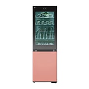 LG 186M 352L Kølefryseskab(Essence Black) - Energiklasse D, MoodUP™, InstaView™, Nature Fresh, Door Cooling+™ Smart Diagnosis™ med Wi-Fi, GBG719MDNN