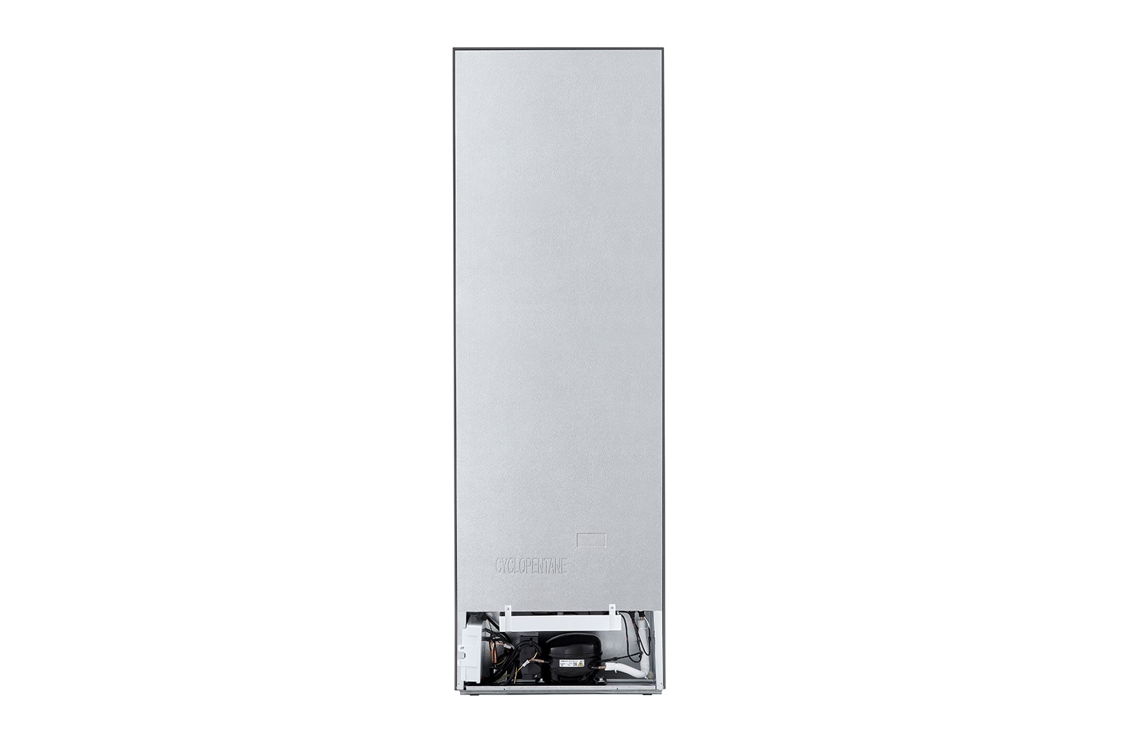 LG 1.86M 384L Kølefryseskab(Silver) - Energiklasse D, Zero Clearance, Total No Frost, GBM21HSADH