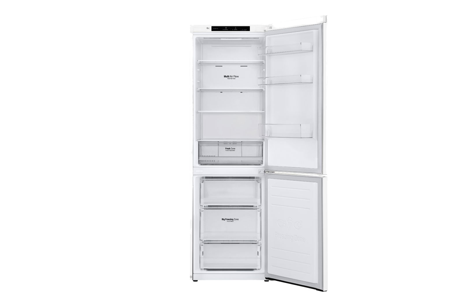 1.86M 341L Kølefryseskab(Hvid) - Energiklasse E, Door Cooling™