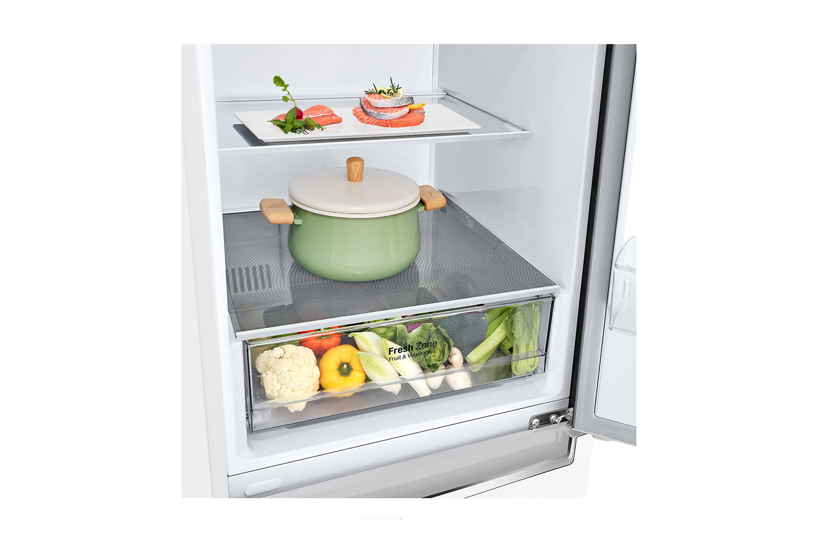 1.86M 341L Kølefryseskab(Hvid) - Energiklasse E, Door Cooling™
