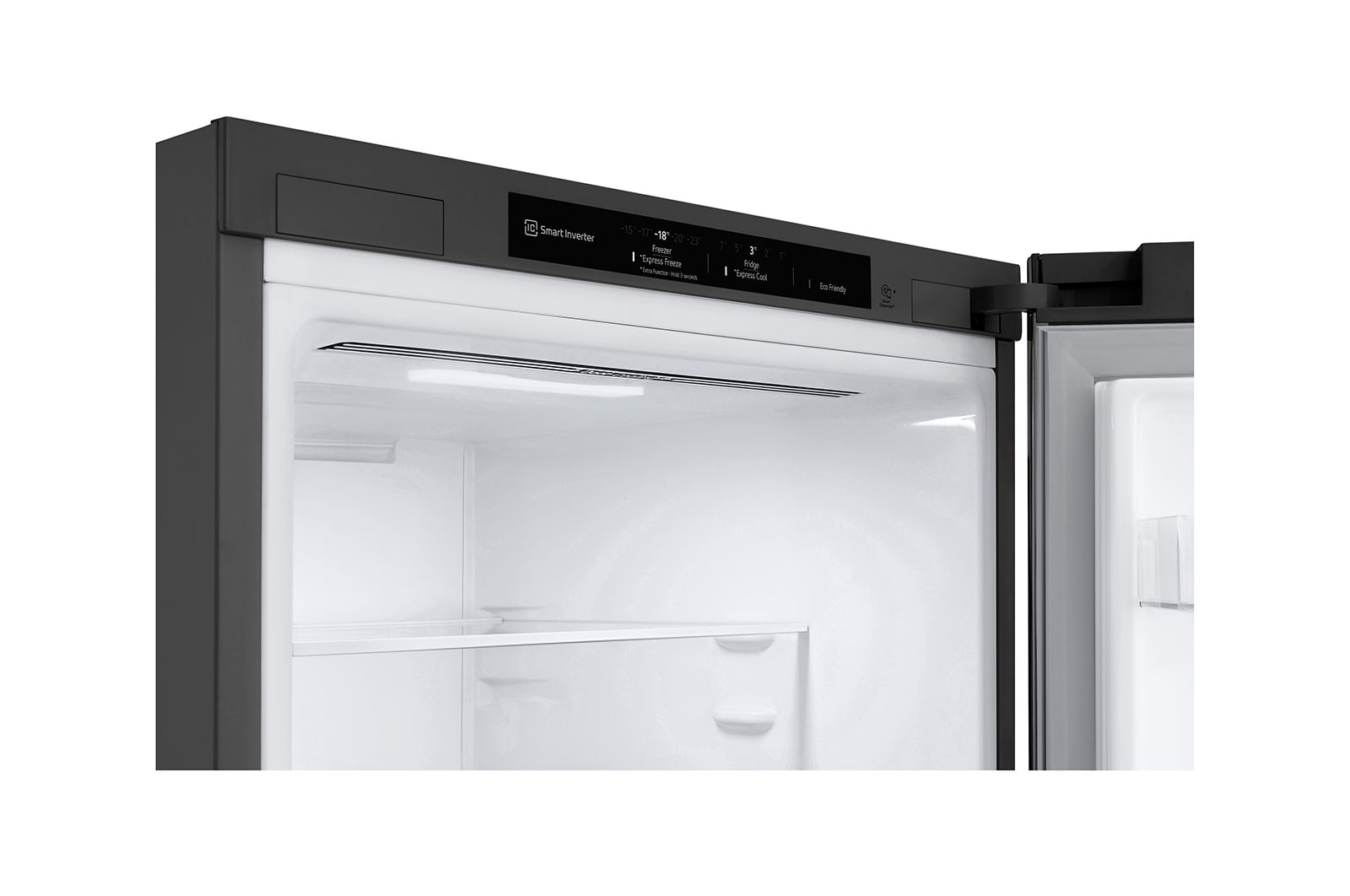 LG GBP61DSPGN 1.86M 341L Kølefryseskab(Dark Silver) - Energiklasse D, Door Cooling™og Smart Diagnosis™, GBP61DSPGN