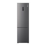 LG 2.03M 384L Kølefryseskab(Dark Silver) - Energiklasse C, Door Cooling™ og Smart Diagnosis™ med Wi-Fi, GBP62DSXCC1