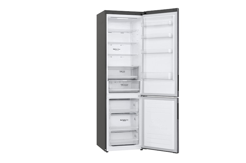 LG 2.03M 384L Kølefryseskab(Dark Silver) - Energiklasse C, Door Cooling™ og Smart Diagnosis™ med Wi-Fi, GBP62DSXCC1