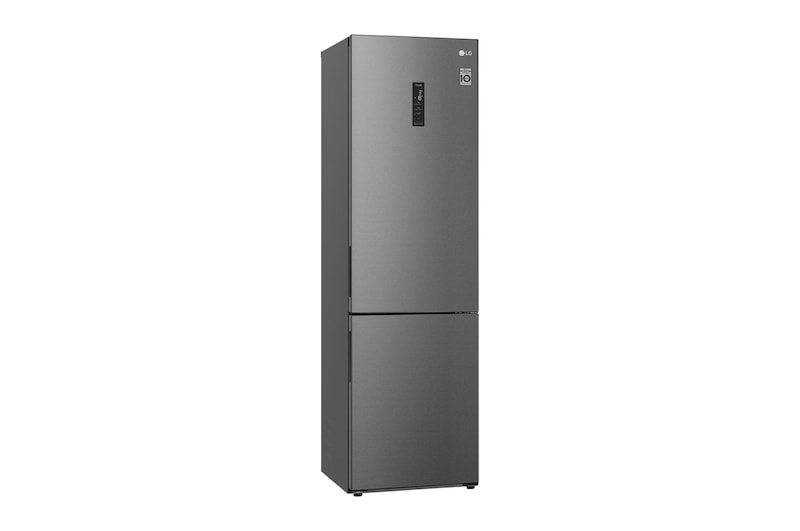LG 2.03M 384L Kølefryseskab(Dark Silver) - Energiklasse C, Door Cooling™ og Smart Diagnosis™ med Wi-Fi, GBP62DSXCC1