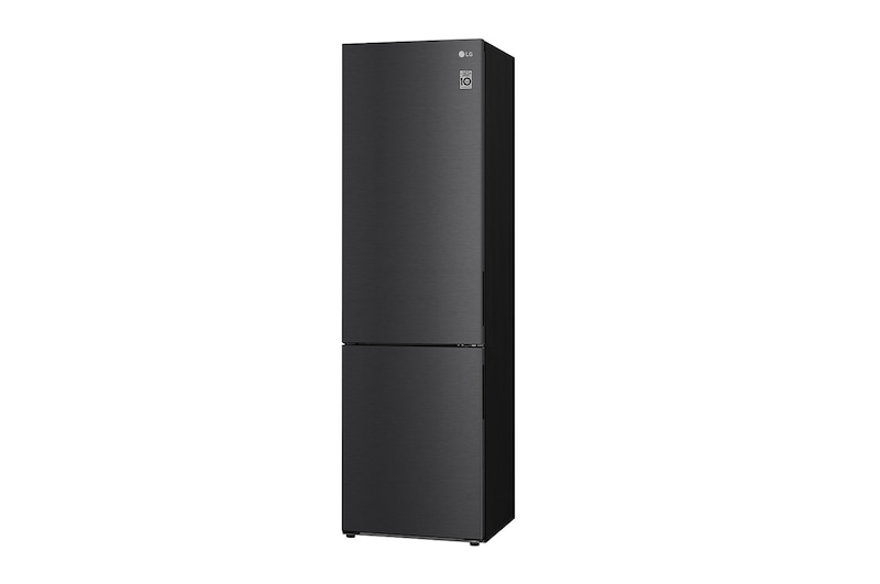 LG 2.03M 384L Kølefryseskab(Matte Black Stainless Steel) - Energiklasse B, Nature Fresh, Door Cooling+™ og Smart Diagnosis™, GBP62MCNBC