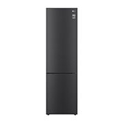 Visning forfra af 2.03M 384L Kølefryseskab(Matte Black Stainless Steel) - Energiklasse B, Nature Fresh, Door Cooling+™ og Smart Diagnosis™ GBP62MCNBC