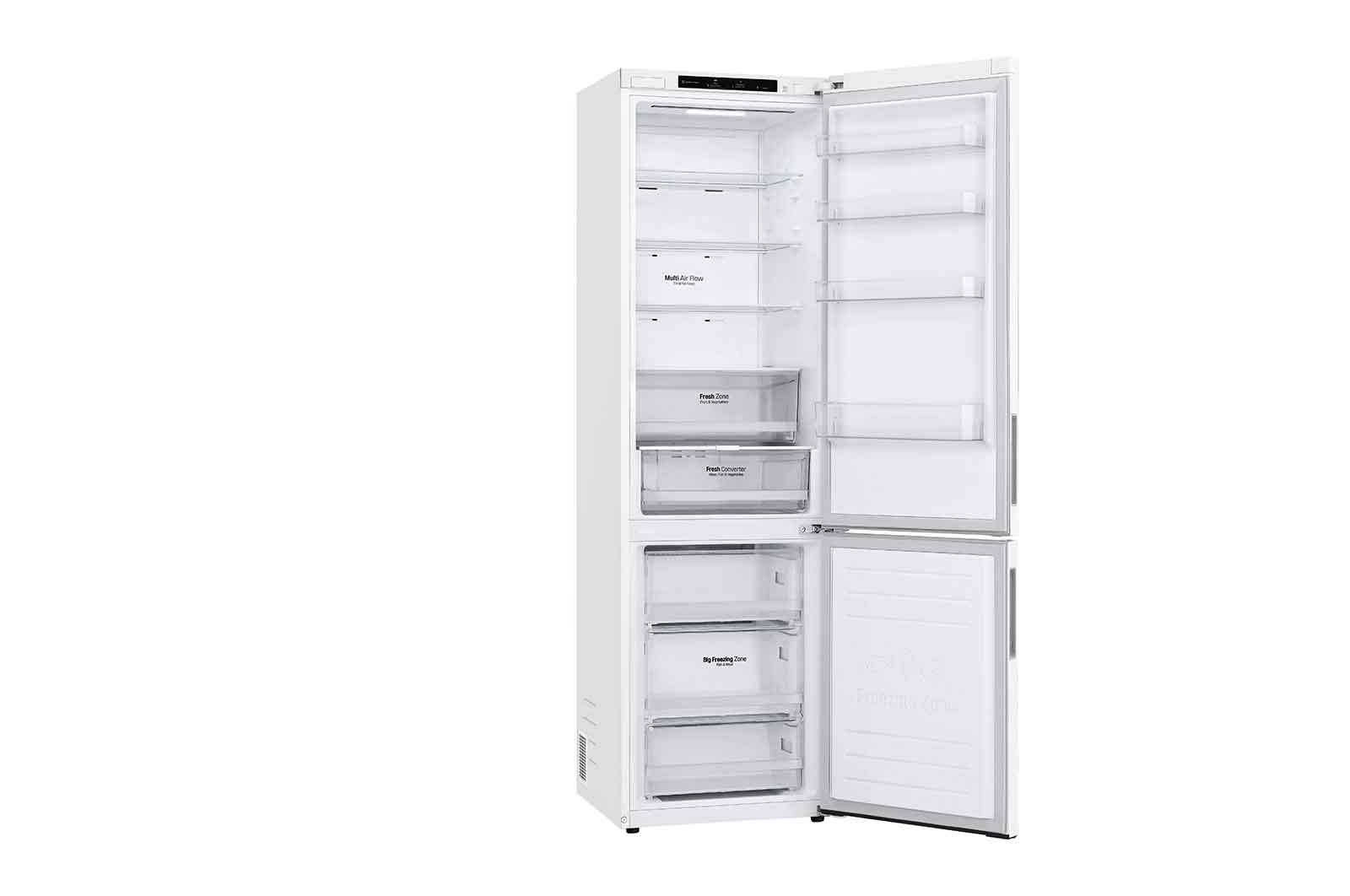 LG 2.03M 384L Kølefryseskab(White) - Energiklasse A, GBP62SWNAC