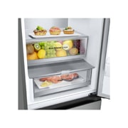 LG 2.03M 387L Kølefryseskab(Prime Silver) - Energiklasse C, Door Cooling™ og Smart Diagnosis™ med Wi-Fi, GBV5250CPY