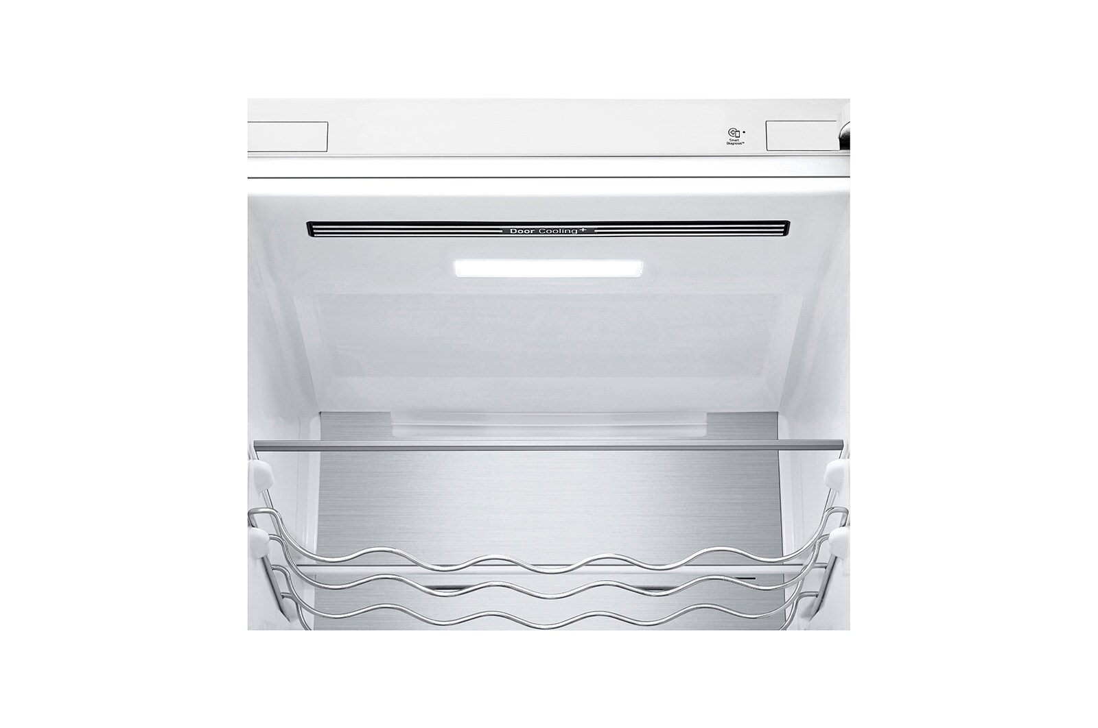 LG 2.03M 387L Kølefryseskab(Hvid) - Energiklasse D, Door Cooling™ og Smart Diagnosis™ med Wi-Fi, GBV5250DSW