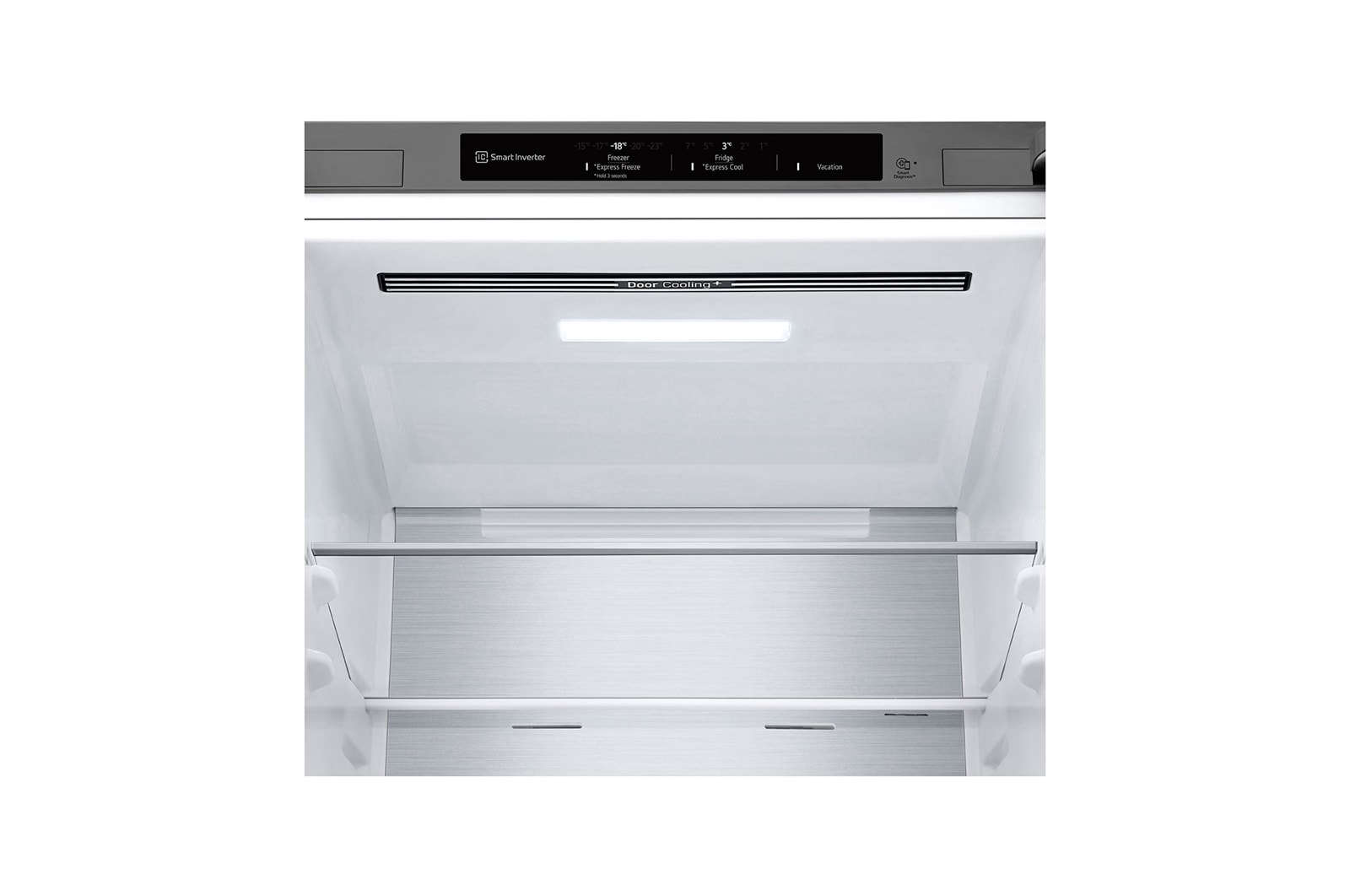 LG 1.86M 344L Kølefryseskab(Prime Silver) - Energiklasse C, GBV7180CPY