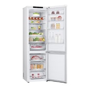LG 2.03M 387L Kølefryseskab(Essence White ) - Energiklasse C, Nature Fresh, Door Cooling⁺™ og Smart Diagnosis™, GBV7280CSW